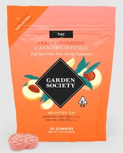 GARDEN SOCIETY - Garden Society Peach Prosecco Gummies