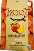 Peach 1:1 200mg 10 Pack Gummies - Froot