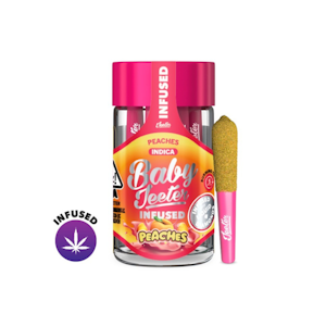 Jeeter - Peaches (I) | .5g 5pk Infused Baby Jeeter Prerolls | Jeeter 