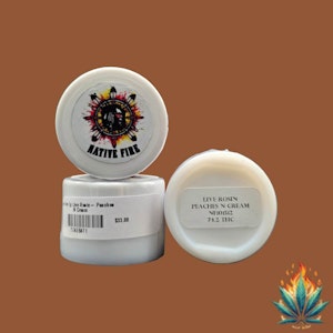 Native Fire - Native Fire 1g Live Rosin- Peaches N Cream