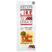 Arcata Fire - Cured Resin - Peaches and Cream - Vape Cart - 1.0g