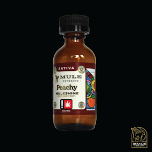MULE EXTRACTS - Peachy Muleshine Syrup, 1oz