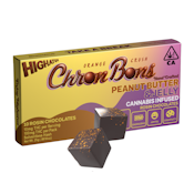 Peanut Butter & Jelly (S) | 10pk Infused Rosin Chocolates | Highatus