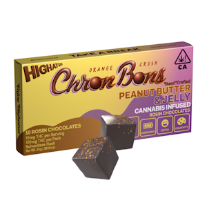 Highatus - Peanut Butter & Jelly (S) | 10pk Infused Rosin Chocolates | Highatus