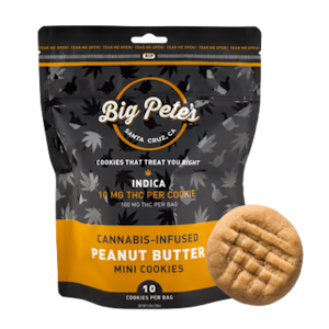 BIG PETE'S TREATS - Peanut Butter (I) | 10pk 100mg Cookies | Big Pete's Treats