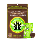 Peanut Butter Cups (H) | 10mg 10pk Milk Chocolate | Emerald Sky