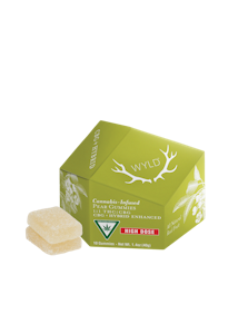 WYLD -  Wyld-Pear-Hybrid-High Dose-10 Pieces-200mg