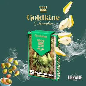 Goldkine Pear-Fection Live Resin Infused Preroll Pack (5x.6g) 3g