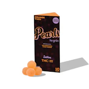 Pearls - Orange Yuzu Rosin Hybrid Gummies - 100mg - 10ct