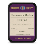 Permanent Marker | Infused Live Resin 5pk