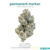 MOCA Flowers - 1/8th Mylar Bag - Permanent Marker