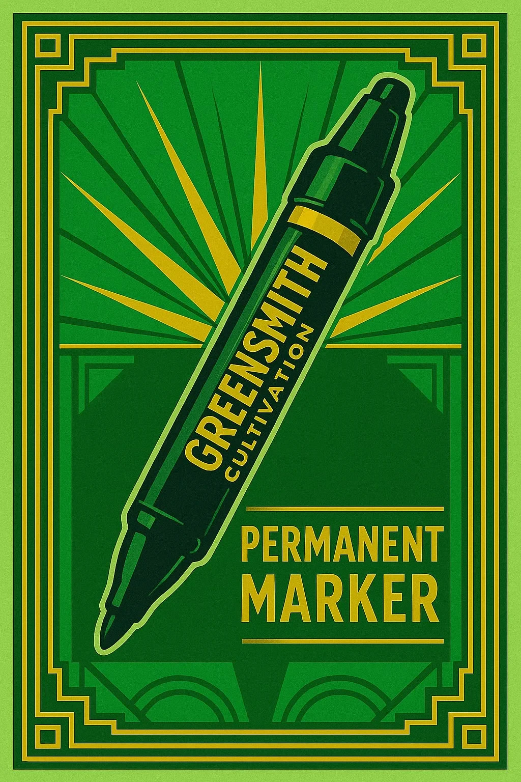 Green Smith - Permanent Marker (Pre-Packed Gram) Main Image