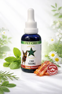 NORCAL HOLISTICS - CBD Full Spectrum Oil for Pets - Bacon Flavored Drops (30ml) 1500mg