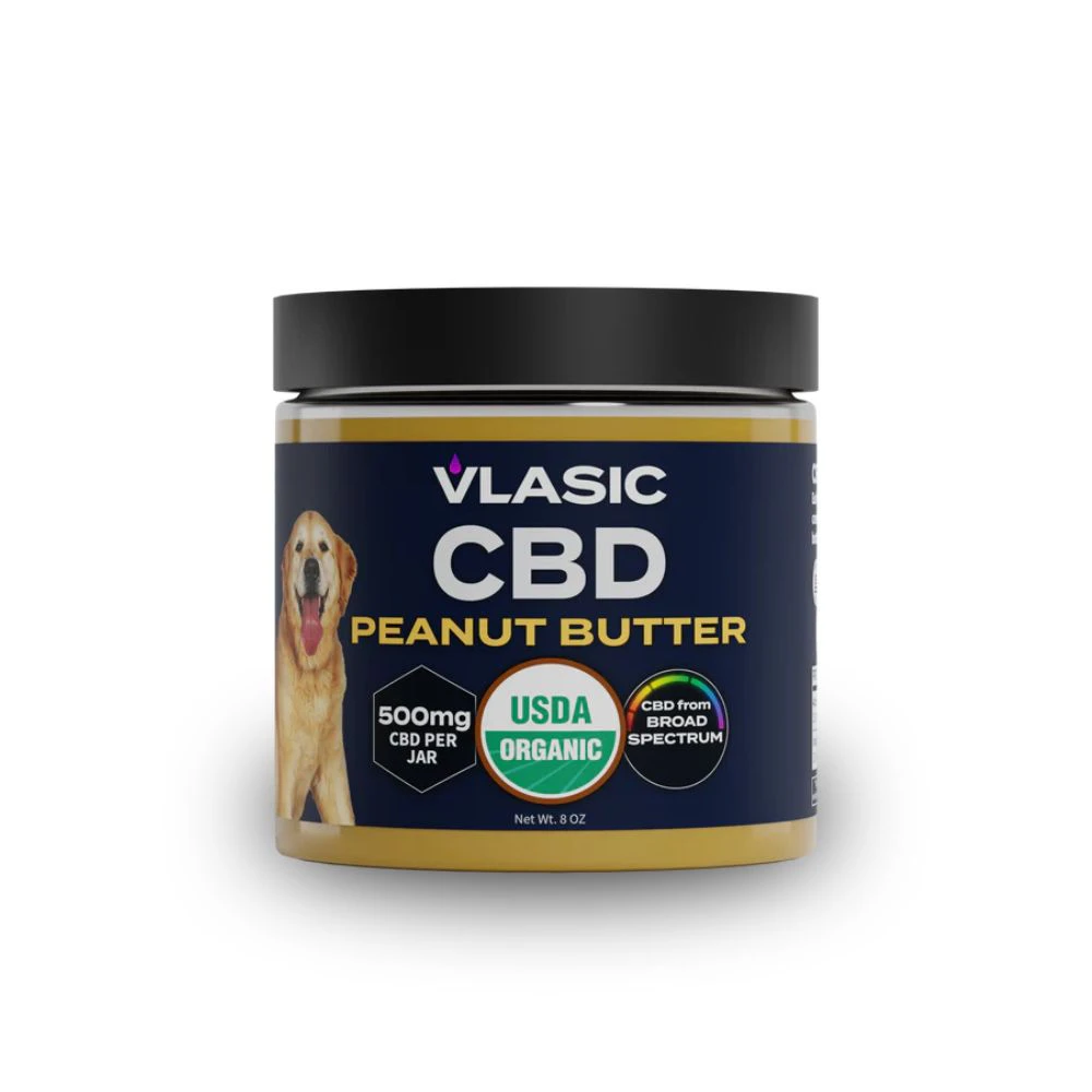 VLASIC LABS - USDA Organic Calming Pet Peanut Butter - VLASIC LABS Main Image