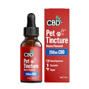 Pet Tincture Oil for Dogs - Bacon Flavored - 250mg (CBD)