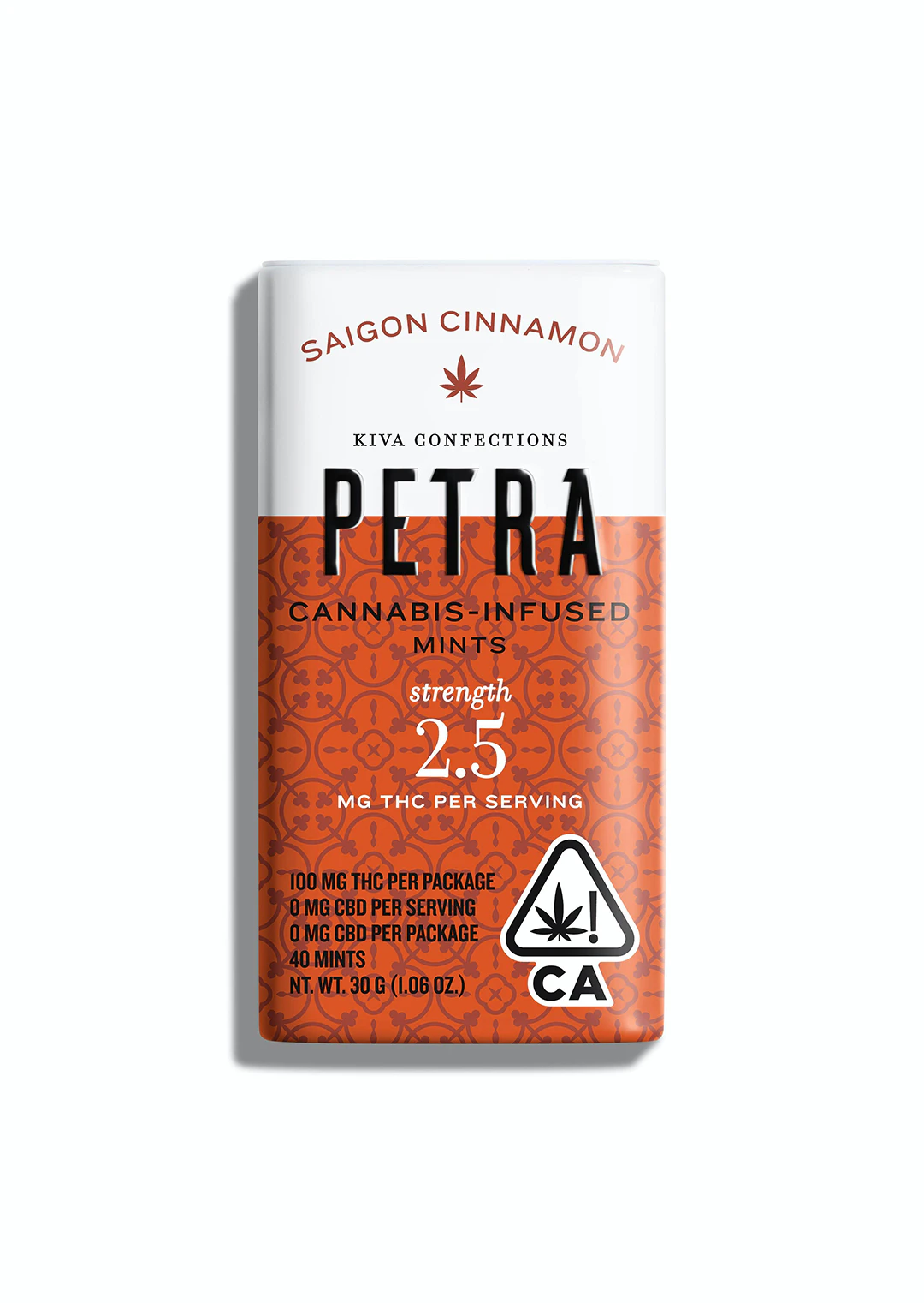 Kiva Confections - Petra Saigon Cinnamon Mint 100MG Main Image