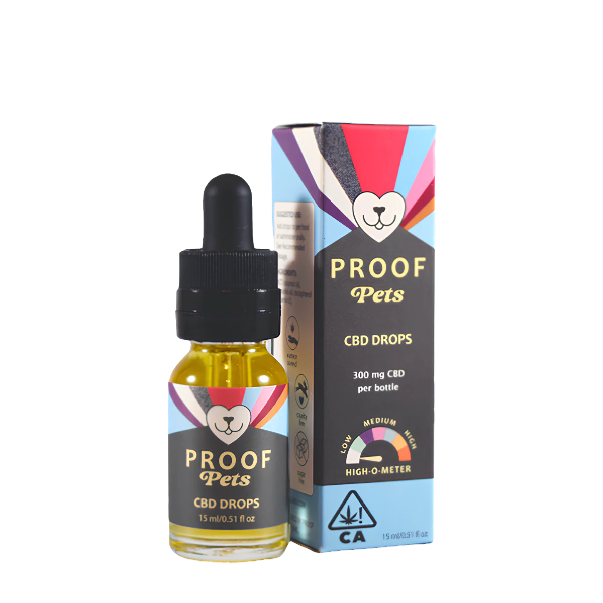 Proof - Pets CBD Drops | (15ml) CBD Tincture Animal Product | Proof Main Image