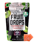 Phat Panda - Sour Strawberry Kiwi - Live Resin Gummies - Indica - 100mg