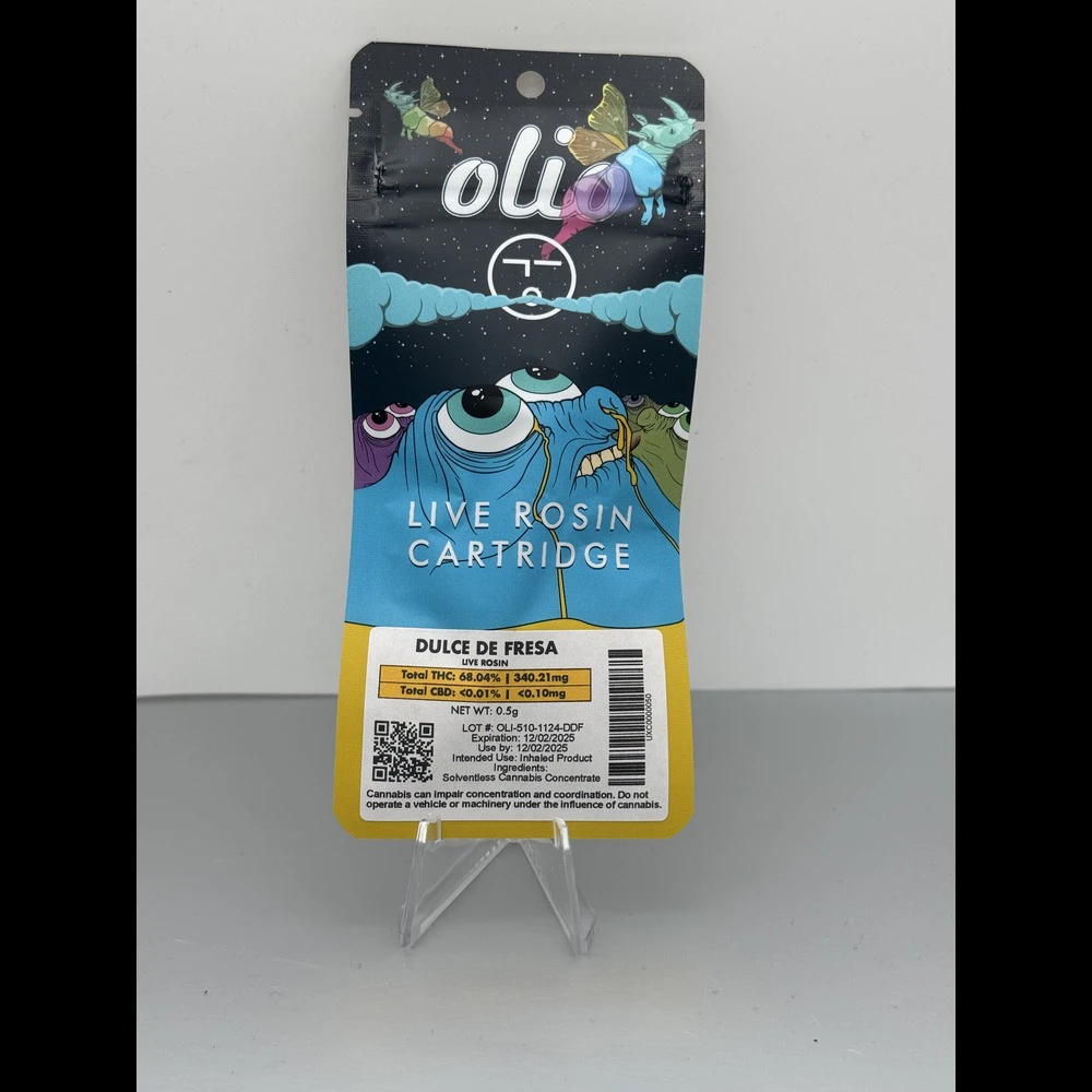 OLIO - Olio | Dulce de Fresa | 500mg live Rosin Cart Main Image