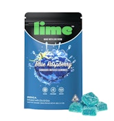 Lime - Blue Raspberry Live Resin Gummies 100mg