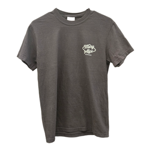 MARY ALICE - MARY ALICE - Apparel - Black - White Logo Tee
