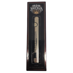 BRASS KNUCKLES - Brass Knuckles - 510 Pen Battery - Brass
