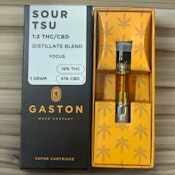 Gaston | Sour Tsu | 1:2 THC/CBD | 1G