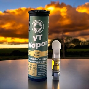 Sunset Lake Cannabis - Sunset Lake | Hybrid 1:1 THC:CBD VT Vapor Cart | 1G