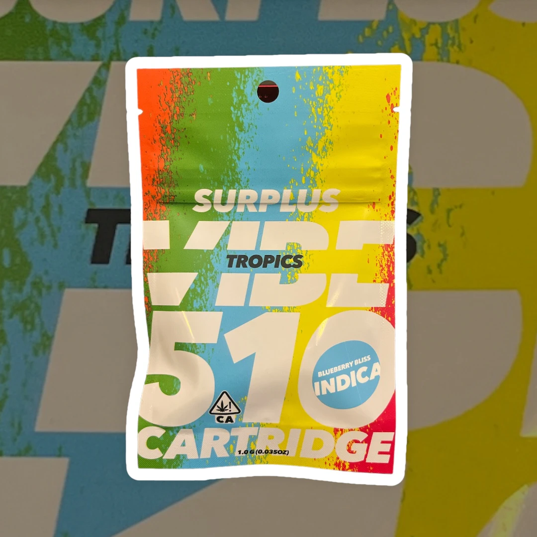 Surplus - Surplus Blueberry Bliss Tropics - 1g Cartridge Main Image