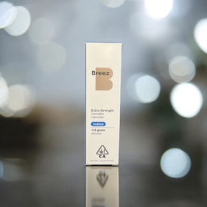 BREEZ - Breez - Extra Strength Cannabis Vaporizer Single Unit (Indica, 1/2 G)