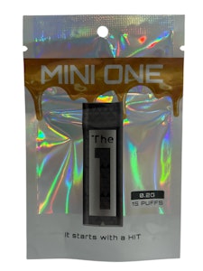 THE ONE - Midnight Jazz-Black | Disposable Live Rosin Mini One Vape | 0.2g