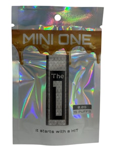 THE ONE - White Zlushie Silver | Disposable Live Rosin Mini One Vape | 0.2g