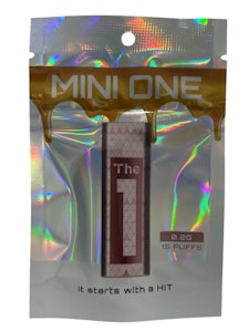 THE ONE - Zesty Peach-Pink | Disposable Live Rosin Mini One Vape | 0.2g