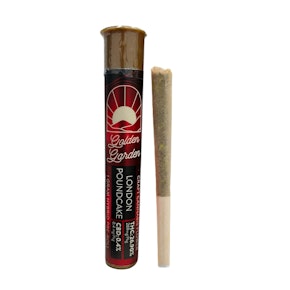 London Pound Cake - Golden Gardens Preroll 1g
