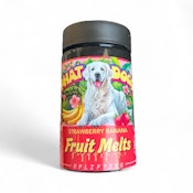 Strawberry Banana Fruit Melts - 100mg - Phat Dogg