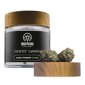 HIGH PEAKS (NY) - Ghost Dawg: Hand-Trimmed Flower | Hybrid | 3.5g