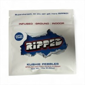 Ripped - Ripped - Kushie Pebbles - 14g infused Ground Flower