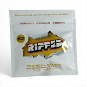 Ripped - Ripped - Tropical Storm - 7g Infused Ground Flower