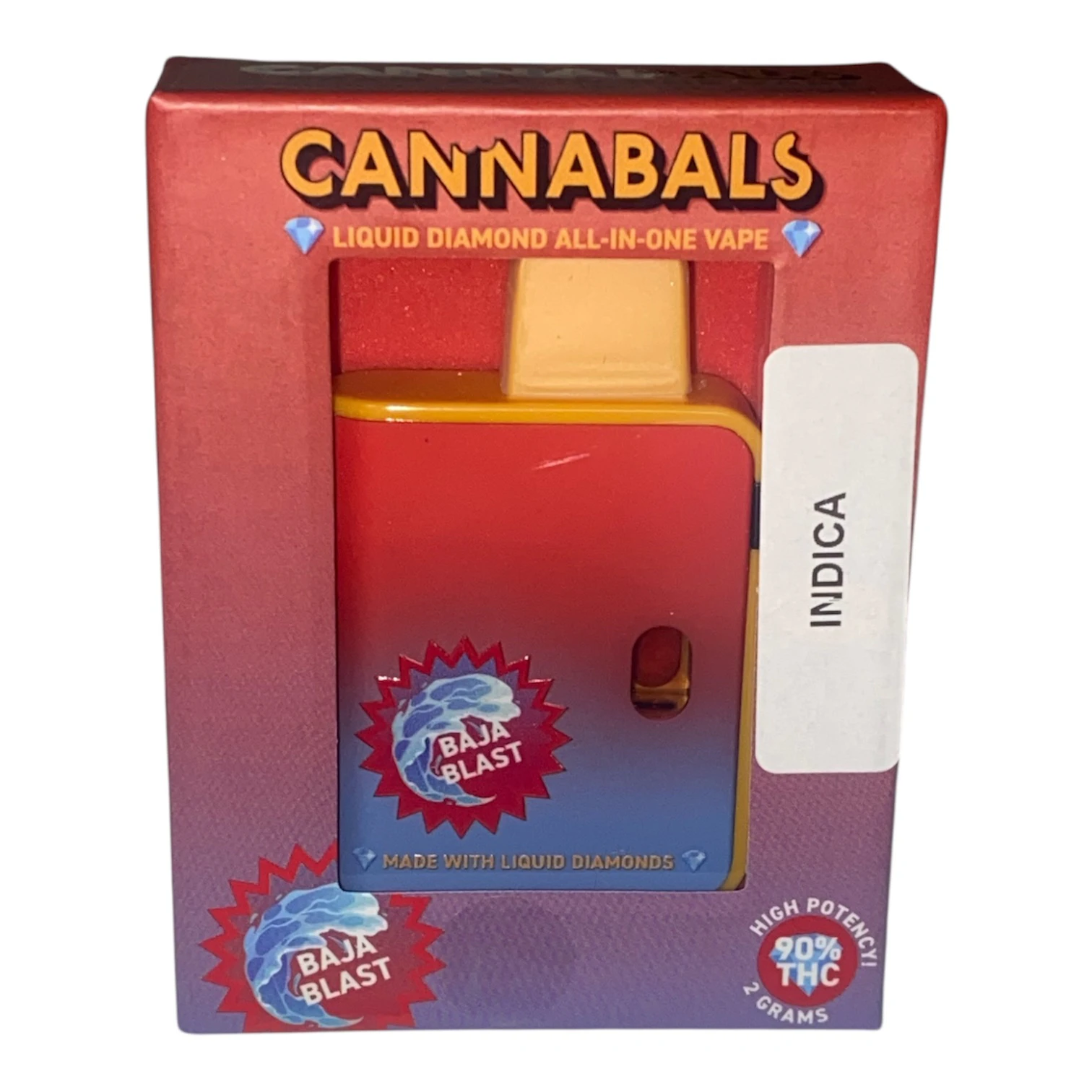 Cannabals - Cannabals - Baja Blast - 2g Live Liquid Diamonds AIO Main Image