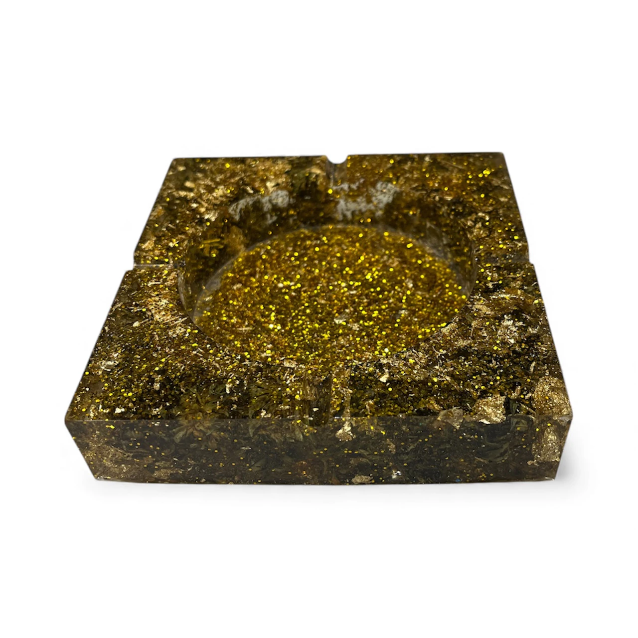 PoppyCock Paint - PoppyCock Paint - G'mas 1980 Nug Nug Ashtray - Real Cannabis  Main Image