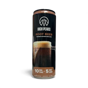 HIGH PEAKS (NY) - High Peaks - Root Beer - 10mg/5mg THC:CBD