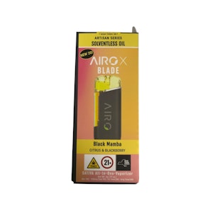 AiroX - AiroX - Black Mamba - 2g Live Rosin AIO