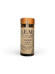 LEAL - Leal - Animal Face - 5pk Preroll (5g)