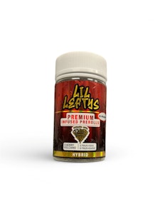 Lil Lefty's - Lil Leftys - Cherry Volcano - 5pk Premium Infused Prerolls