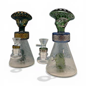 Glass - Assorted Mushroom Head Water Pipe