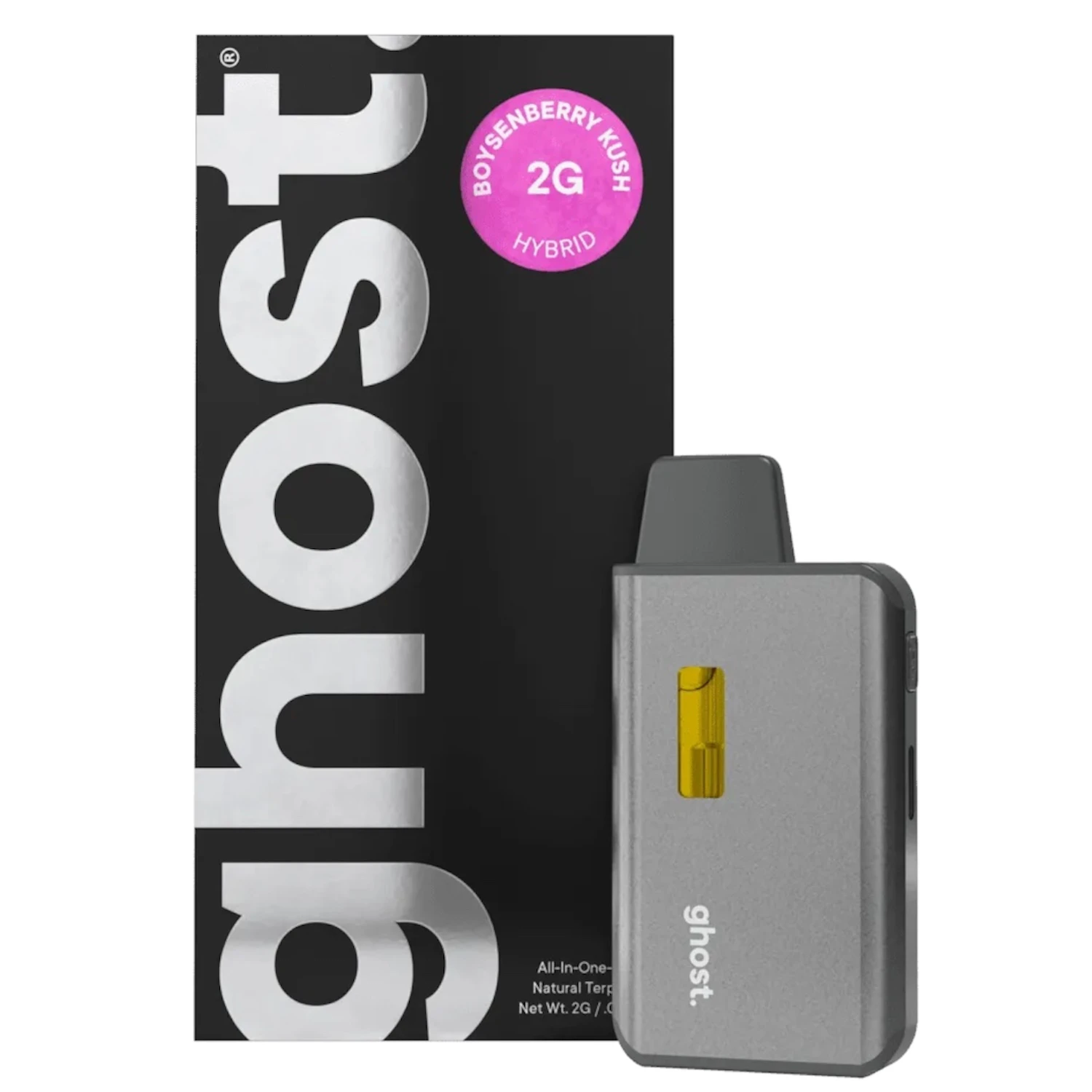 Ghost - Boysenberry Kush (2G) | Disposable | Hybrid Main Image