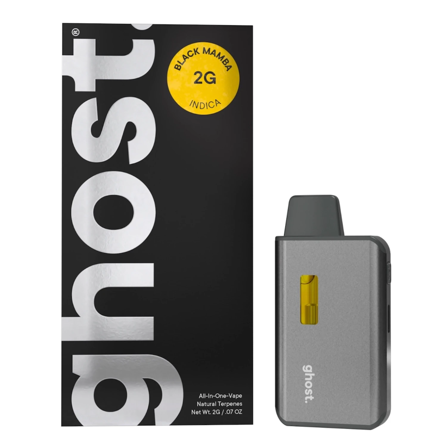 Ghost - Black Mamba (2G) | Disposable | Indica Main Image