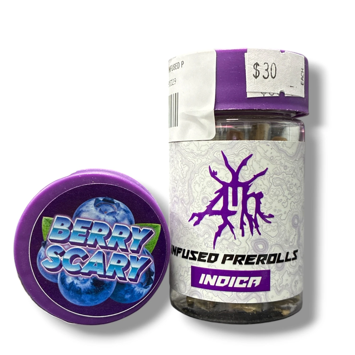 Halo - Berry Scary (3.5G) | Infused Preroll 7 pk | Indica Main Image