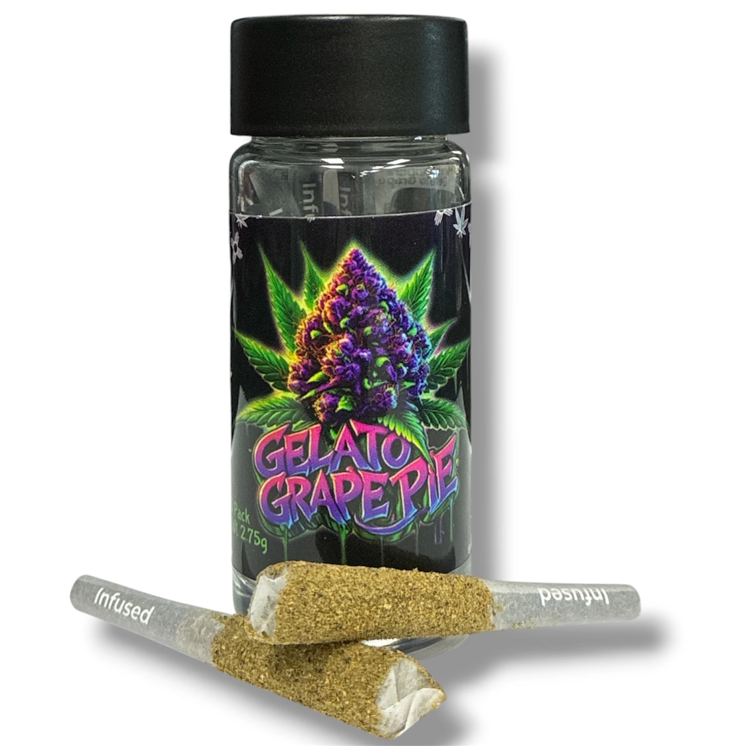 Don Verde - Hash Rippers | 5pk | Gelato Grape Pie | infused preroll Main Image