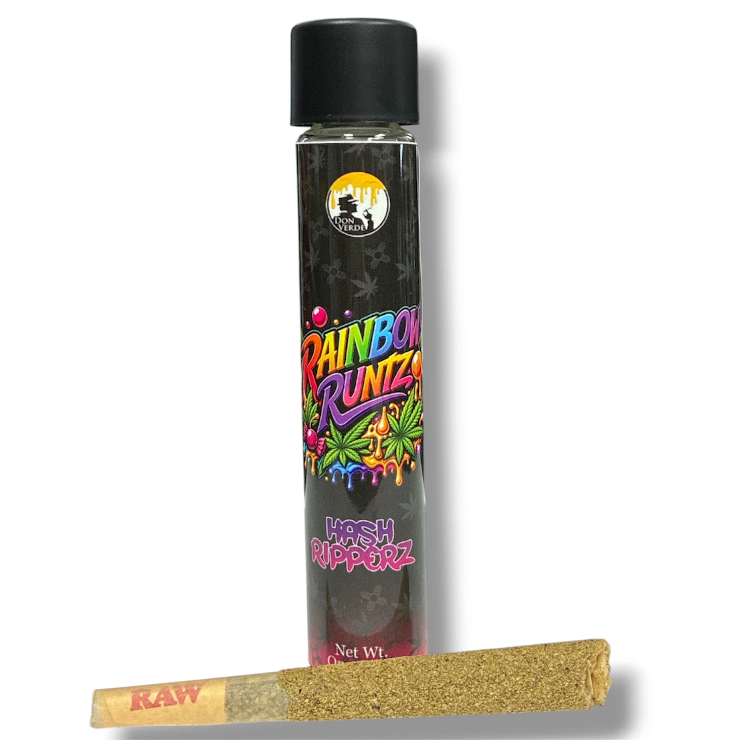 Don Verde - Rainbow Runtz (1G) | Hash & Live Sauce Infused Preroll | Indica Main Image